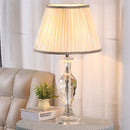 Axyaa Postmodern Crystal Table Lamp | Nordic High-end Decorative Bedroom Desk Lamp