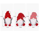 Axyaa Rudolph Christmas Cutlery Holder Set - Festive Tableware Decor