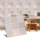 Axyaa 3D Tile Sticker: Self-adhesive Wall Panel Peel and Stick Backsplash for Kitchen, Bathroom