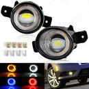 Axyaa LED Angel Eye Fog Lamp for Nissan Altima Sylphy Bluebird Versa Urvan