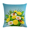 Spring Chrysanthemum Cushion Cover 45x45cm by Axyaa