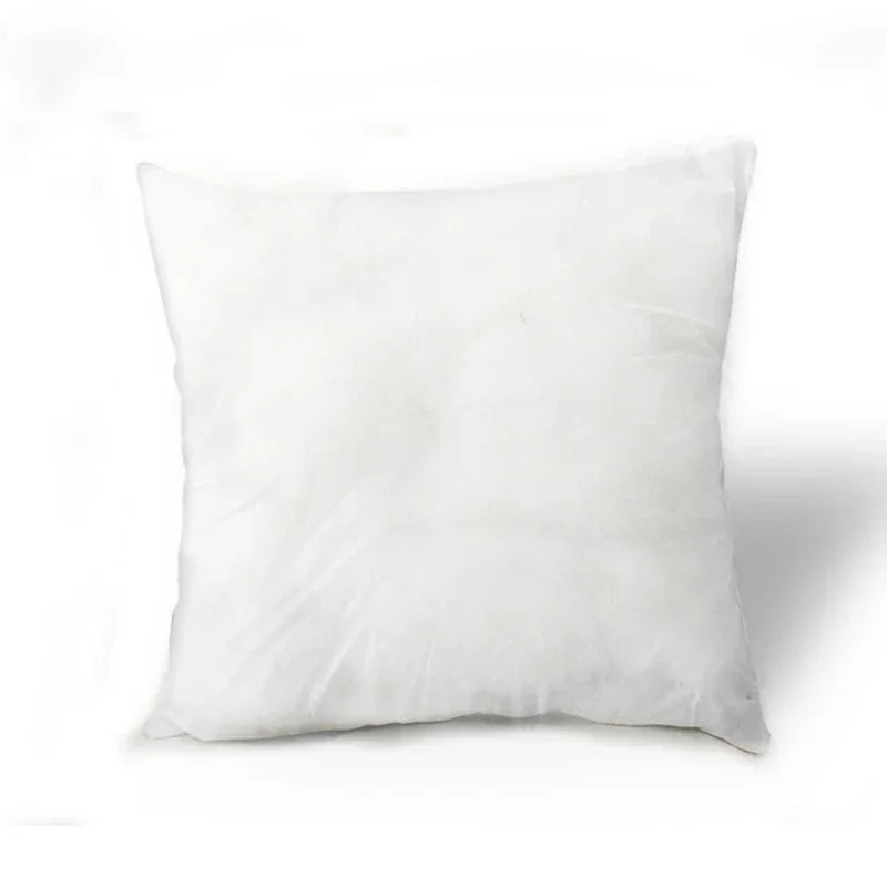 Axyaa White Square Throw Pillow Insert - Hypoallergenic Decorative Cushion Filler