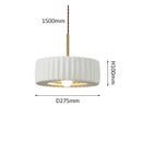 Axyaa Resin Branch Chandelier Oval Ceiling Light for Bedroom Dining Room