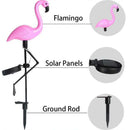 Flamingo Solar Stake Lights by Axyaa for Outdoor Garden Decor