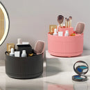 Axyaa Makeup Brush Holder Box, Rotating Brush Storage Cup - 5 Slots