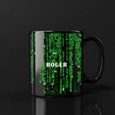 Axyaa Black Ceramic Coffee Mug for Science Fiction Movie Lovers and Office Tea Cup