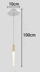 Axyaa Modern Staircase Chandeliers LED Pendant Light for Living Room