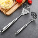 Axyaa Stainless Steel Food Crusher Manual Masher Potato Pumpkin Vegetable Tool Kitchen Accessories