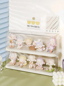 Axyaa Action Figure Display Rack: Handmade Toy Storage Cabinet & Organizer