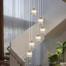 Axyaa Crystal Chandelier Ceiling Light Luxury Modern Pendant Lamp Living Room Bedroom Lighting