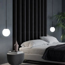Axya Glass Ball Pendant Lights - Modern LED Home Fixture for Living Room, Bedroom, Dining Area