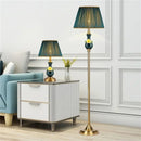Axyaa Modern LED Dimmer Floor Lamps | Ceramic Decorative Design for Living Room