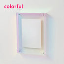 Acrylic Photo Frame Display Stand Wall Table Decor Axyaa
