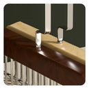 Axyaa Solid Wood Clothes Hanger Organizer for Women's Closet