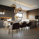 Axyaa Nordic Glass Art Pendant Light for Bedroom Hotel Cafe Club