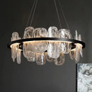 Axyaa Modern Nordic LED Chandelier for Hotel Lobby and Bar Decor