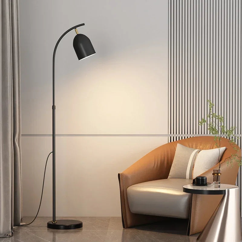 Axyaa Nordic LED Floor Lamp - Modern & Simple Living Room Bedroom Decor