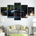 Axyaa Cars M60i xDrive Black 2025 Poster Art Set - 5-Piece Canvas Wall Decor