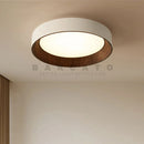 Axyaa Wood Grain LED Ceiling Chandelier for Modern Home Decor