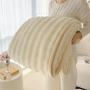 Axyaa Silky Milk Velvet Queen Size Plush Blanket for Sofa Bed