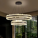 Axyaa Modern LED Pendant Dining Room Chandeliers Ceiling Light for Living Room