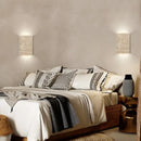 Axyaa Wabi Sabi Yellow Cave Stone Outdoor LED Wall Light Sconce