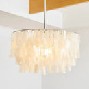 Shell Pendant Lights Luxury by Axyaa: Modern Ceiling Main Light for Living Room, Bedroom, or Restaurant.