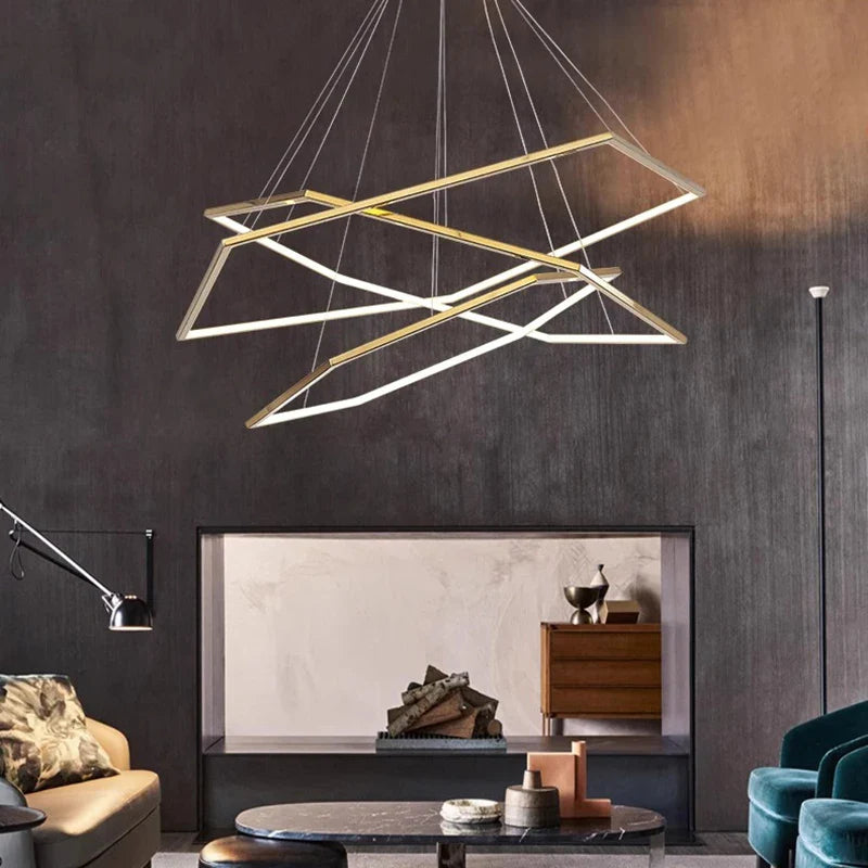 Axyaa Modern LED Chandelier Ceiling Pendant Light for Dining Room
