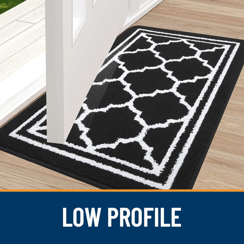 Axyaa Non-Slip Solid Mat: 80x120cm Rug for Home, Kitchen, Living Room, Hallway