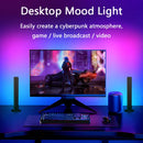 Axyaa RGB LED Floor Lamp: Smart APP Control Music Night Light Strip for Colorful Indoor Ambiance