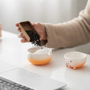 Axyaa 160ML Quick Cup Travel Tea Set with Storage Bag, Kung Fu Teapot Teacup