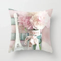 Axyaa Retro Floral Rose Print Pillowcase for Farmhouse Decor 45*45cm