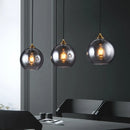 Axyaa Nordic Glass Ball Chandelier Pendant Lamp Luxury Luminaire