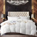 Axyaa Premium White Goose Down Comforter - Soft Hotel Luxury Duvet Insert