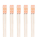 Axyaa Amber Sakura Pattern Chopsticks Set - 5 Pairs