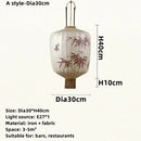 Axyaa Zen Fabric LED Pendant Chandelier for Living Room Bedroom Decor