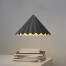 Axyaa Nordic Resin Umbrella LED Pendant Light for Home Decor and Kitchen Lighting