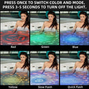 Axyaa Floating Fish Pattern Lights for Bathtubs, Pools, Aquariums & Parties