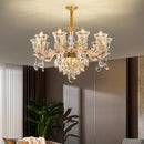 Axyaa Luxury Crystal Chandelier for Living Room, Dining Room, Bedroom