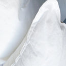 Axyaa 3D Throw Pillow Core in White Napped Cloth, High Elasticity & Washable