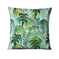 Axyaa Tropical Palm Leaf Print Cushion Cover for Living Room, Bedroom, and Car