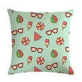 Nordic Cartoon Animal Print Linen Pillowcase for Axyaa Brand