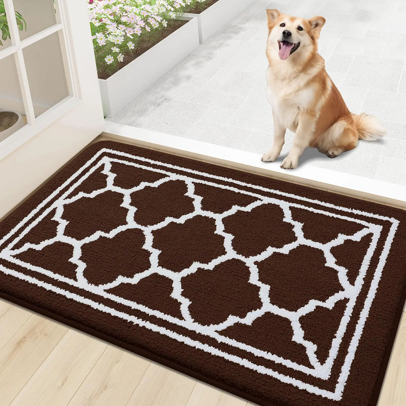 Axyaa Non-Slip Solid Mat: 80x120cm Rug for Home, Kitchen, Living Room, Hallway