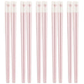 Axyaa Love Chopsticks Set - Colorful Korean Sushi Alloy Non-Slip Reusable with Storage Box