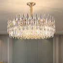 Axyaa Crystal Chandelier Pendant Light for Living Room and Bedroom