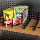 Axyaa Transparent Plastic Shelf Divider for Convenience Store and Supermarkets