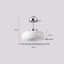 Axyaa Nordic Resin Copper Ceiling Light for Aisle Living Room Decoration