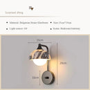Axyaa Light Luxury Stone Wall Lamp for Bedroom Living Room_BG