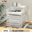 Metal Mesh Desk Organizer Axyaa A4 Paper Document File Letter Pen Tray Shelf