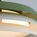 Axyaa French Cream Iron Art Pendant Light for Dining Room and Living Room